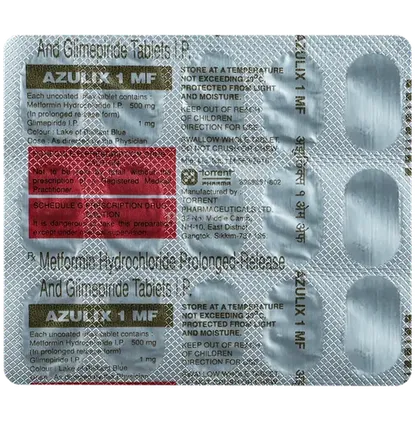 azulix 1mf tablet 15's